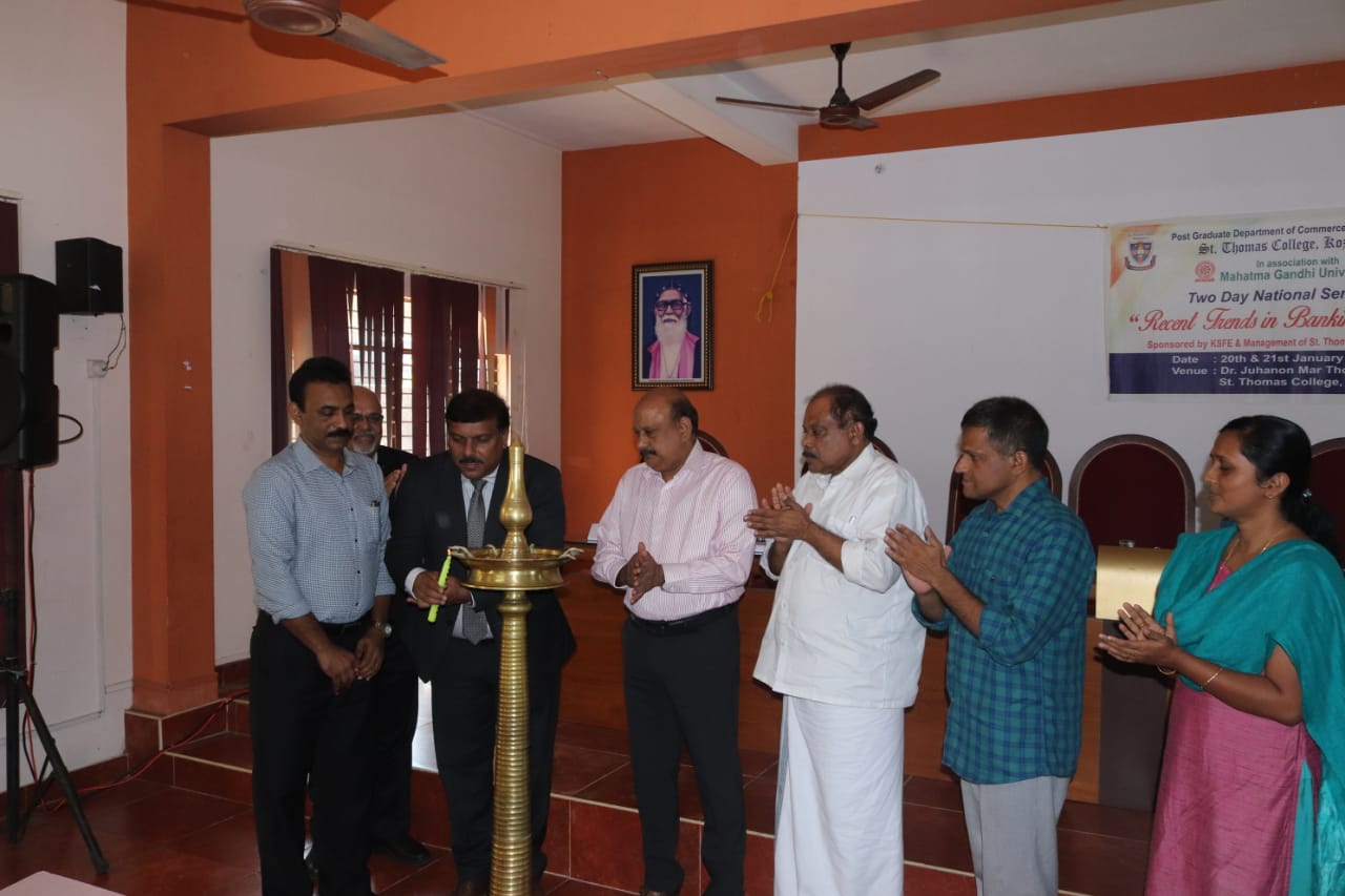 NATIONAL SEMINAR ON “RECENT TRENDS IN BANKING AND FINANCE